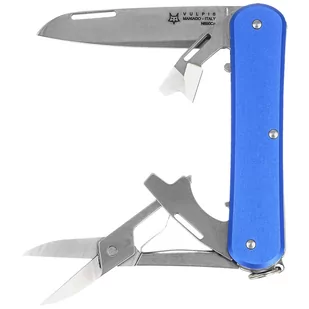 Scyzoryk Fox Vulpis F4 Sky Blue Aluminium, Polished N690 (FX-VP130-F4 SB) - Scyzoryki - miniaturka - grafika 1