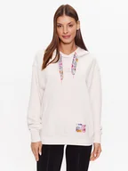 Bluzy damskie - Guess Bluza V3YQ03 KBVB2 Écru Regular Fit - miniaturka - grafika 1