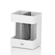 Kubki - Kela Kubek na szczoteczki Cube biały - miniaturka - grafika 1