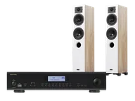 Zestawy stereo - Rotel A12 MKII (czarny) + Diva 5 (dąb) - miniaturka - grafika 1