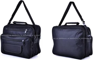 G1-15 Duża Pozioma Czarna Torba Męska Na Ramię Do Pracy Teczka 42x32x18 Cm - Teczki i aktówki G1-15 Duża Pozioma Czarna Torba Męska Na Ramię Do Pracy Teczka 42x32x18 Cm - Teczki i aktówki - miniaturka - grafika 1