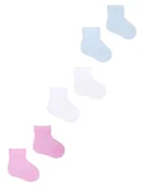 Skarpetki damskie - Skarpety niemowlęce dziewczęce bezuciskowe 3PAK 3-6 miesięcy YOCLUB - miniaturka - grafika 1