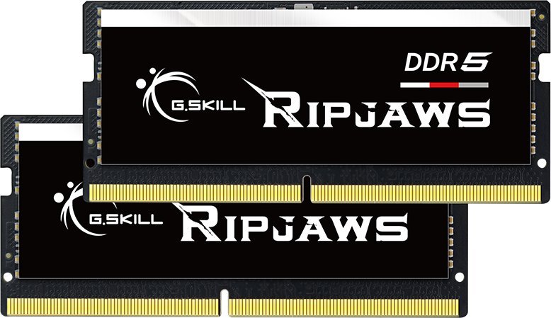 Pamięć do laptopa G.Skill Ripjaws, SODIMM, DDR5, 128 GB, 5600 MHz, CL46 F5-5600S4645A64GX2-RS