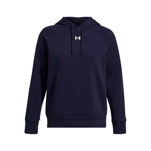 Under Armour Damska koszulka z kapturem UA Rival Fleece - Koszulki i topy damskie - miniaturka - grafika 1