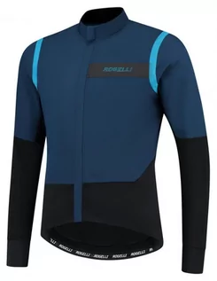 Kurtki męskie - Męska Kurtka Rowerowa Rogelli Winterjacket Infinite | Blue/Black - Rozmiar Xxl - grafika 1