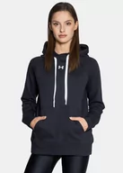 Bluzy damskie - Bluza damska Under Armour Rival Fleece Hb Hoodie (1356317-001) - miniaturka - grafika 1