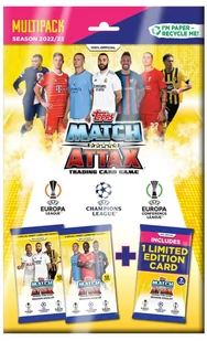 Champions League UEFA Match Attax 2022/23 Multipack Saszetki z Kartami - Czasopisma - miniaturka - grafika 1