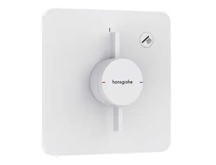 Hansgrohe DuoTurn Q - Bateria prysznicowa podtynkowa, biały mat 75614700 - Baterie wannowe i prysznicowe - miniaturka - grafika 1