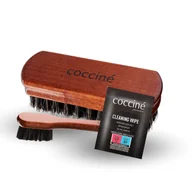 Środki do obuwia i ubrań - Do Nakładania Past Kremów Polerowania Butów ze Skóry Coccine Zestaw 3w1 - miniaturka - grafika 1