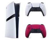 Konsole Playstation - Sony PlayStation 5 Pro + DualSense Cosmic Red - miniaturka - grafika 1