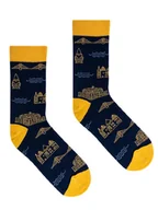 Skarpetki męskie - Zabytki Wrocławia skarpetki kolorowe we wzory Kabak - miniaturka - grafika 1