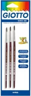 Przybory szkolne - GIOTTO Pędzle 400 komplet 3 sztuki GIOTTO - miniaturka - grafika 1