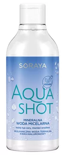 Soraya AQUASHOT MINERALNA WODA MICELARNA 400ML - Płyny micelarne - miniaturka - grafika 1