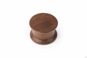 Zawiasy, okucia i inne akcesoria - Gałka meblowa OH! Drewniana Orzech Włoski - miniaturka - grafika 1