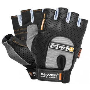 Rękawice fitness Power System  Fitness Rukavice Power Plus Šedé XL - Rękawice do ćwiczeń - miniaturka - grafika 1