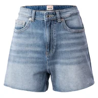 Spodenki damskie - Damskie Spodenki GUESS MANOLA SHORT W3GD50D4MSF-PLAB – Niebieski - miniaturka - grafika 1