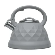 Czajniki na gaz - Czajnik Diego 2,7 l szary - miniaturka - grafika 1