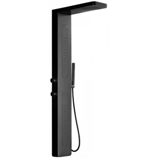 Mexen Mano panel prysznicowy, czarny - 7609-02-70 - Panele prysznicowe - miniaturka - grafika 1