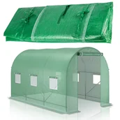 Szklarnie ogrodowe - Folia Zamienna Poszycie na Tunel Ogrodowy 7,5m2 Szklarnia 2,5x3x2m - miniaturka - grafika 1