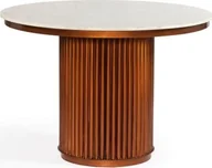 Stoły - DKD Home Decor Stoły do Jadalni DKD Home Decor Metal Marmur 110 x 110 x 76 cm - miniaturka - grafika 1