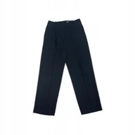 Spodnie męskie - Eleganckie czarne spodnie damskie HUGO BOSS 6 - miniaturka - grafika 1