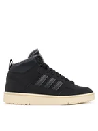 Buty dla chłopców - adidas Sneakersy Rapid Court Mid Winterized JR1027 Czarny - miniaturka - grafika 1