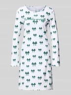 Bielizna nocna - Koszula nocna z czystej bawełny model ‘Kuschelig verpackt’ - miniaturka - grafika 1