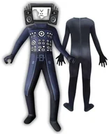 Stroje karnawałowe - Strój Skibidi Toilet Titan Tv Man Telewizor Kostium Na Halloween 152 / 158  (Z Metki Xxl) - miniaturka - grafika 1