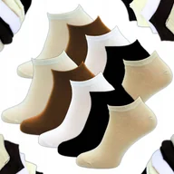 Skarpetki męskie - 10 PAR STOPKI MĘSKIE 40-43 SKARPETY KLASYCZNE NISKIE SKARPETKI BAMBUSOWE - miniaturka - grafika 1