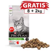 Sucha karma dla kotów - Purina Pro Plan Sterilised Optirenal Salmon&Rice 10 kg - miniaturka - grafika 1