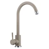 Baterie kuchenne - Bateria kuchenna Boco beżowy granit z wylewką U Kuchinox - miniaturka - grafika 1