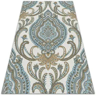 Dywany - Dywan winylowy do domu Orientalne kwiaty 150x225 cm - miniaturka - grafika 1