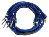 Kable - Kabel wieloparowy multicore Jack 6,3 mm - RCA 3 m the sssnake - miniaturka - grafika 1