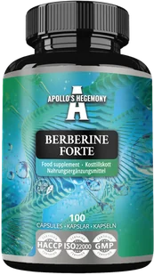 APOLLO'S HEGEMONY BERBERINE FORTE BERBERYNA 100 KAPSUŁEK - Suplementy naturalne - miniaturka - grafika 1