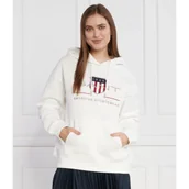 Bluzy damskie - Gant Bluza | Regular Fit - miniaturka - grafika 1