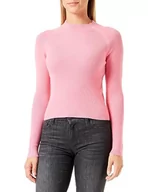 Torby męskie - Bestseller A/S Damski sweter VMEVIE LS Highneck Boo, różowy saszetka, L, Sachet Pink, L - miniaturka - grafika 1