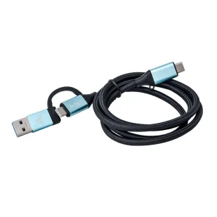 Kabel USB-C do USB-C i USB 3.0 1m - Kable USB - miniaturka - grafika 1