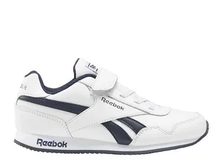 Buty dziecięce Reebok FW8910 ROYAL CL Białe - Buty dla dziewczynek - miniaturka - grafika 1