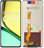 Części serwisowe do telefonów - WYŚWIETLACZ EKRAN LCD DO TELEFONU REALME C67 4G - miniaturka - grafika 1