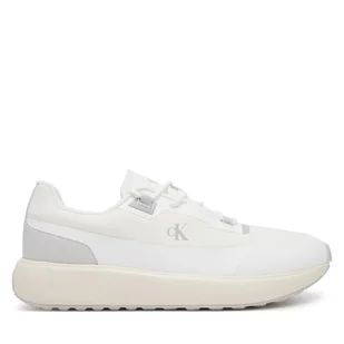 Sneakersy Calvin Klein Jeans Athleisure Runner Tech Ripstop YM0YM01205 Biały - Sneakersy męskie - miniaturka - grafika 1