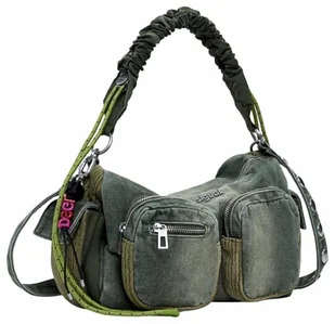 Desigual Bravo_Hybrid, Torebka damska, Zielony - Torebki damskie - miniaturka - grafika 1