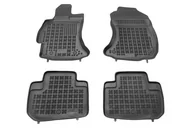 Dywaniki samochodowe - REZAW PLAST Dywaniki gumowe czarne PLAST 202707, 4 szt, Subaru Forester IV od 2013 PLAST 202707 - miniaturka - grafika 1