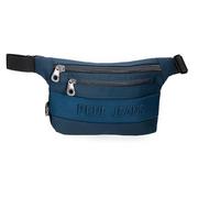 Plecaki - Pepe Jeans Ancor torba na talię niebieska, 25 x 15 x 2,5 cm poliester od Joumma Bags by Joumma Bags, niebieska, nerka, NIEBIESKI, Fanny Pack - miniaturka - grafika 1
