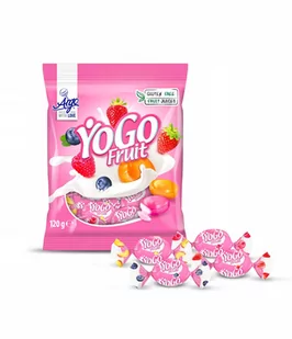 Cukierki Owocowe Z Nadzieniem Yogo Fruit 120 G - Cukierki - miniaturka - grafika 1