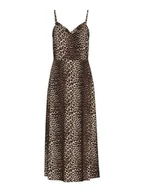 Sukienki - Pieces Sukienka "Nya" w kolorze brązowo-beżowym - miniaturka - grafika 1