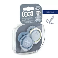 Smoczki uspokajające - Lovi Smoczek uspokajający 0-2m 2szt 22/900b - miniaturka - grafika 1