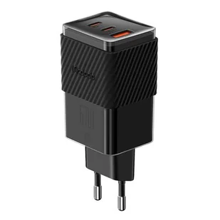 Ładowarka sieciowa GaN 65W Mcdodo CH-1501 2x USB-C, USB-A (czarna) - Ładowarki do telefonów Ładowarka sieciowa GaN 65W Mcdodo CH-1501 2x USB-C, USB-A (czarna) - Ładowarki do telefonów - miniaturka - grafika 1