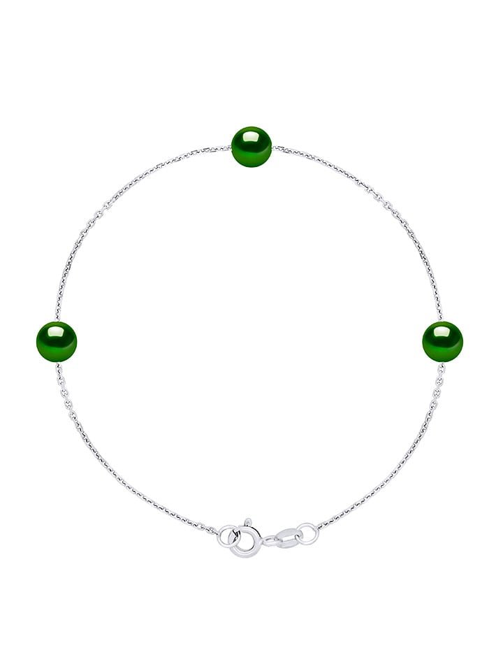 Pearl Addict Srebrna bransoletka z perłami