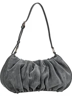 Torebki damskie - Mandarina Duck Velvet Plisse Crossover, Kobieta, London Fog - miniaturka - grafika 1