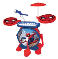 Zabawki interaktywne dla dzieci - Lexibook, Elektroniczny Zestaw Muzyczny Spider-Man Perkusja Z Keybordem K610Sp - miniaturka - grafika 1